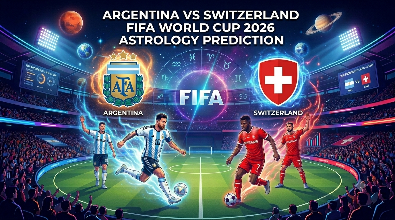 Argentina vs Switzerland FIFA World Cup 2026 Astrology Prediction
