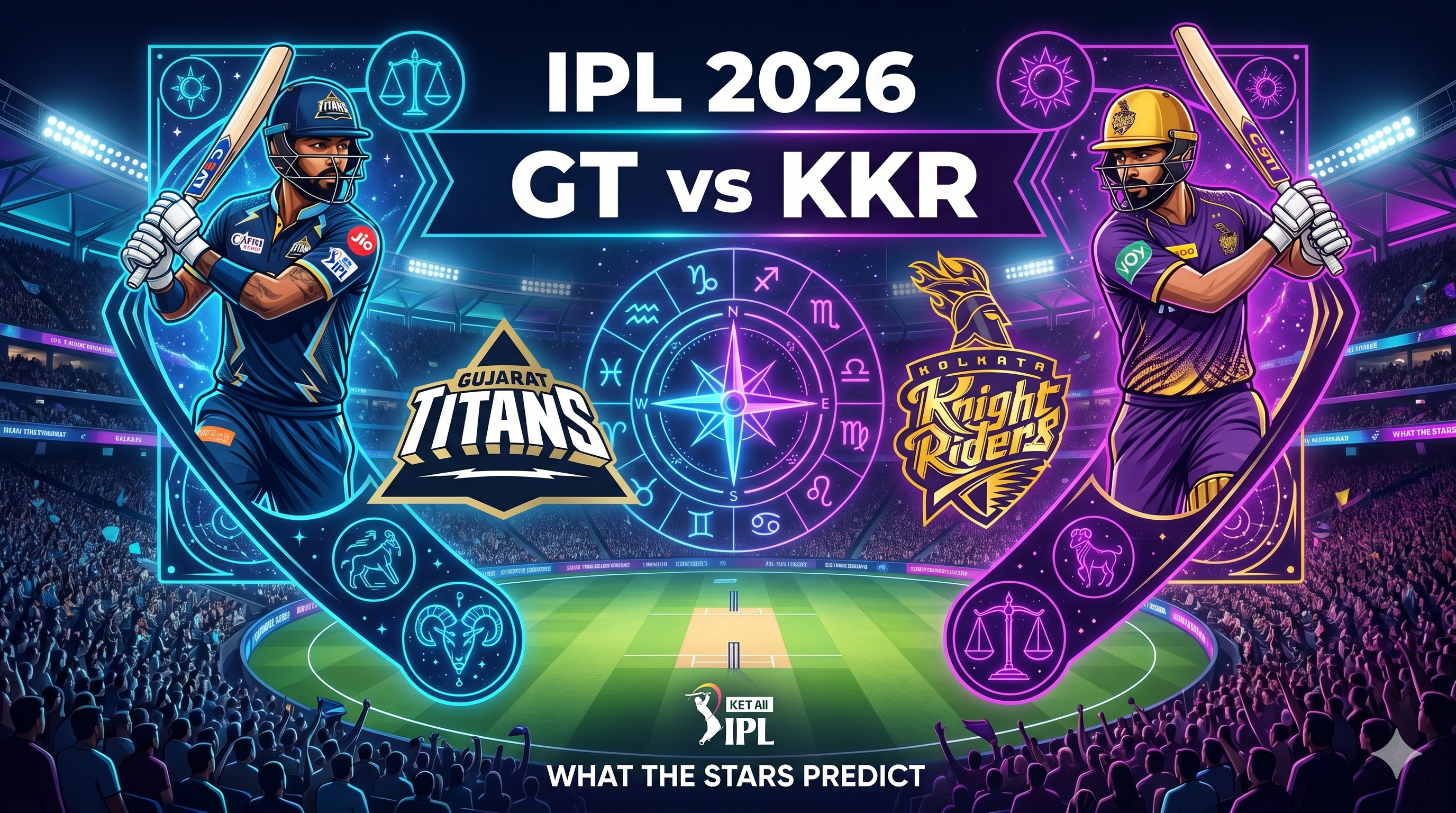 Astrology Insights: GT vs KKR