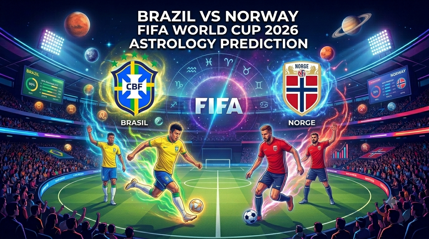 Brazil vs Norway FIFA 2026 Astrology Prediction