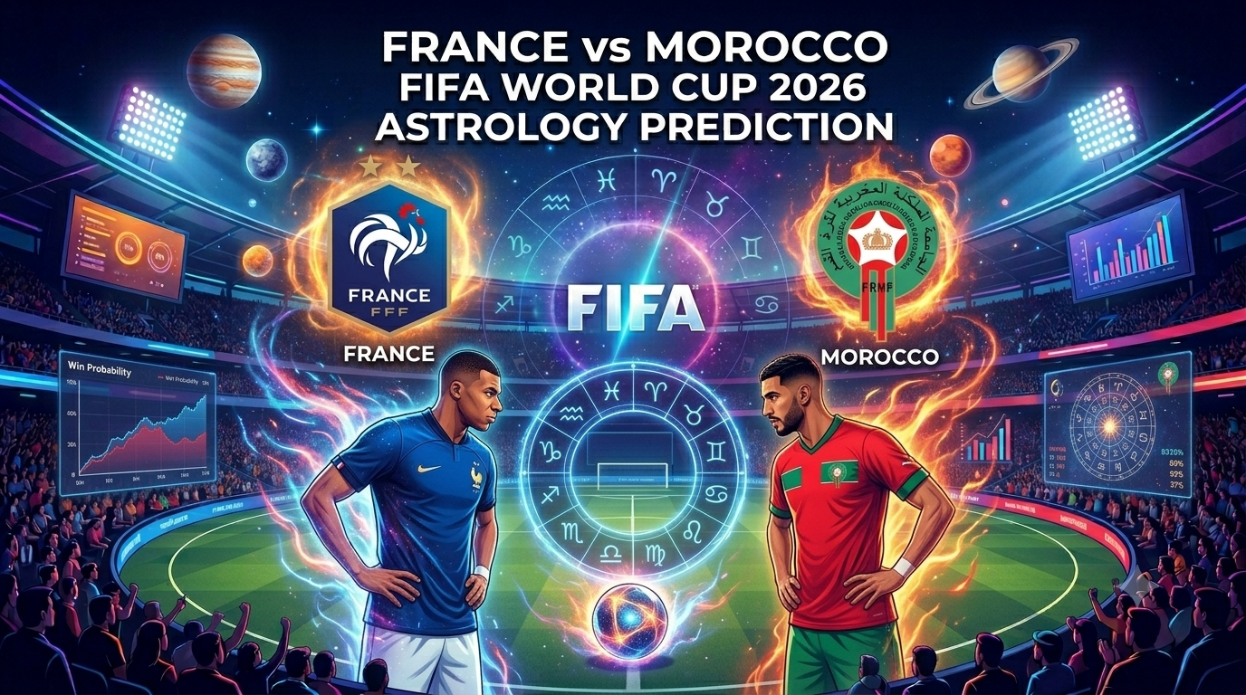 France vs Morocco FIFA World Cup 2026 Astrology Prediction