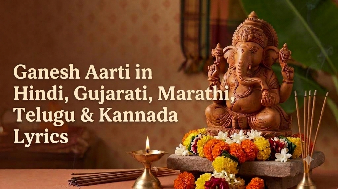 Ganesh Aarti in Different Languages