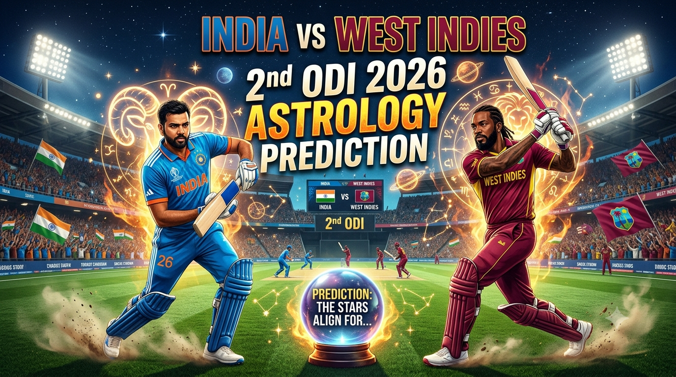 India vs West Indies 2nd ODI 2026