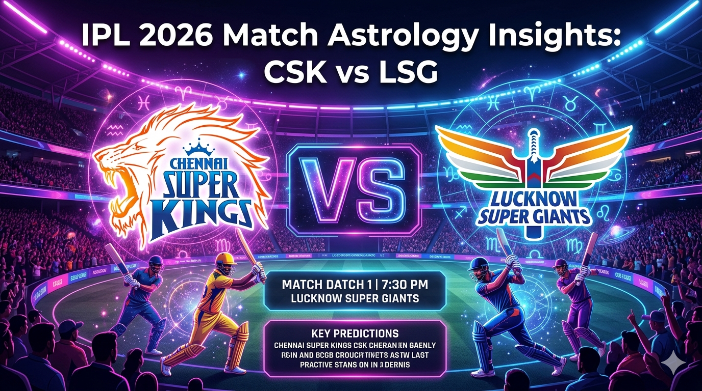 IPL 2026 Match Astrology Prediction CSK vs LSG