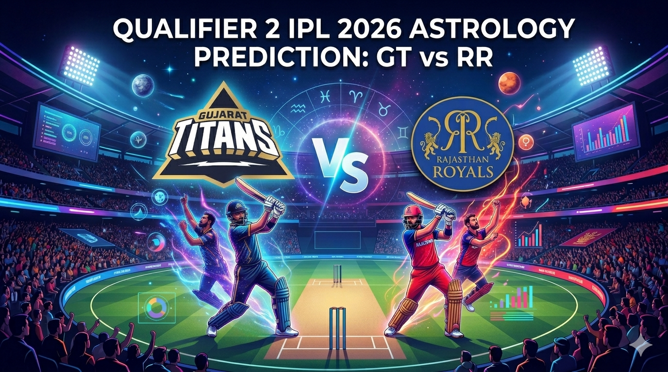 Qualifier 2 IPL 2026 Astrology Prediction GT vs RR