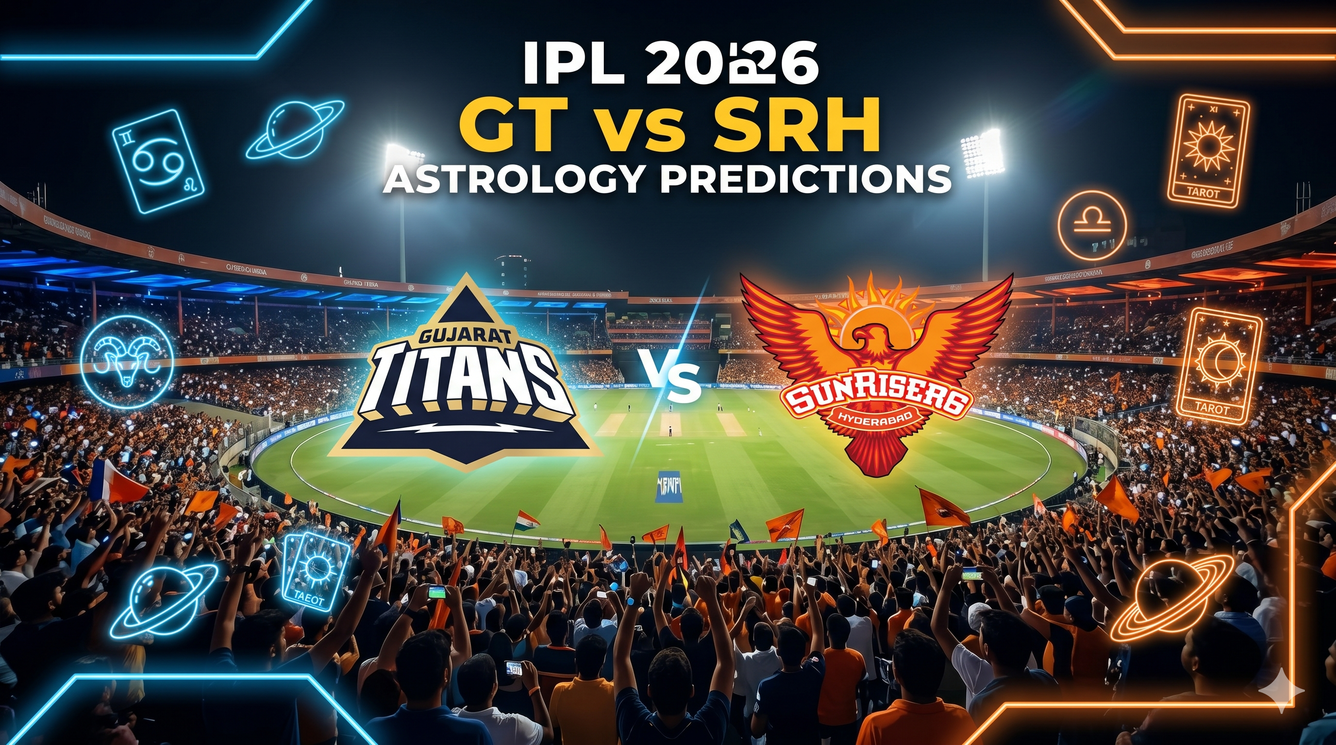 IPL 2026 Match Astrology Prediction GT vs SRH