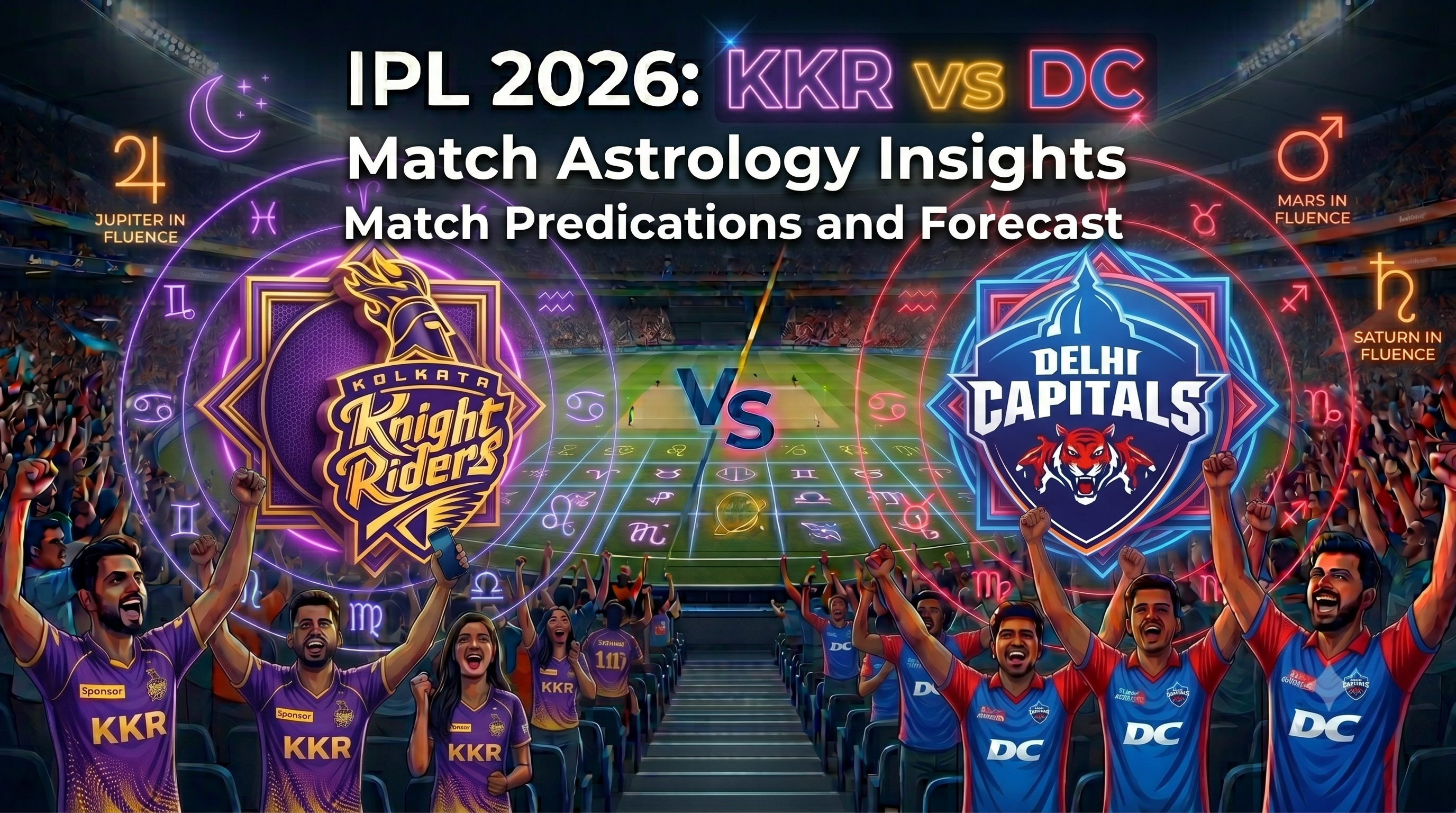 IPL 2026 Match Astrology Prediction KKR vs DC