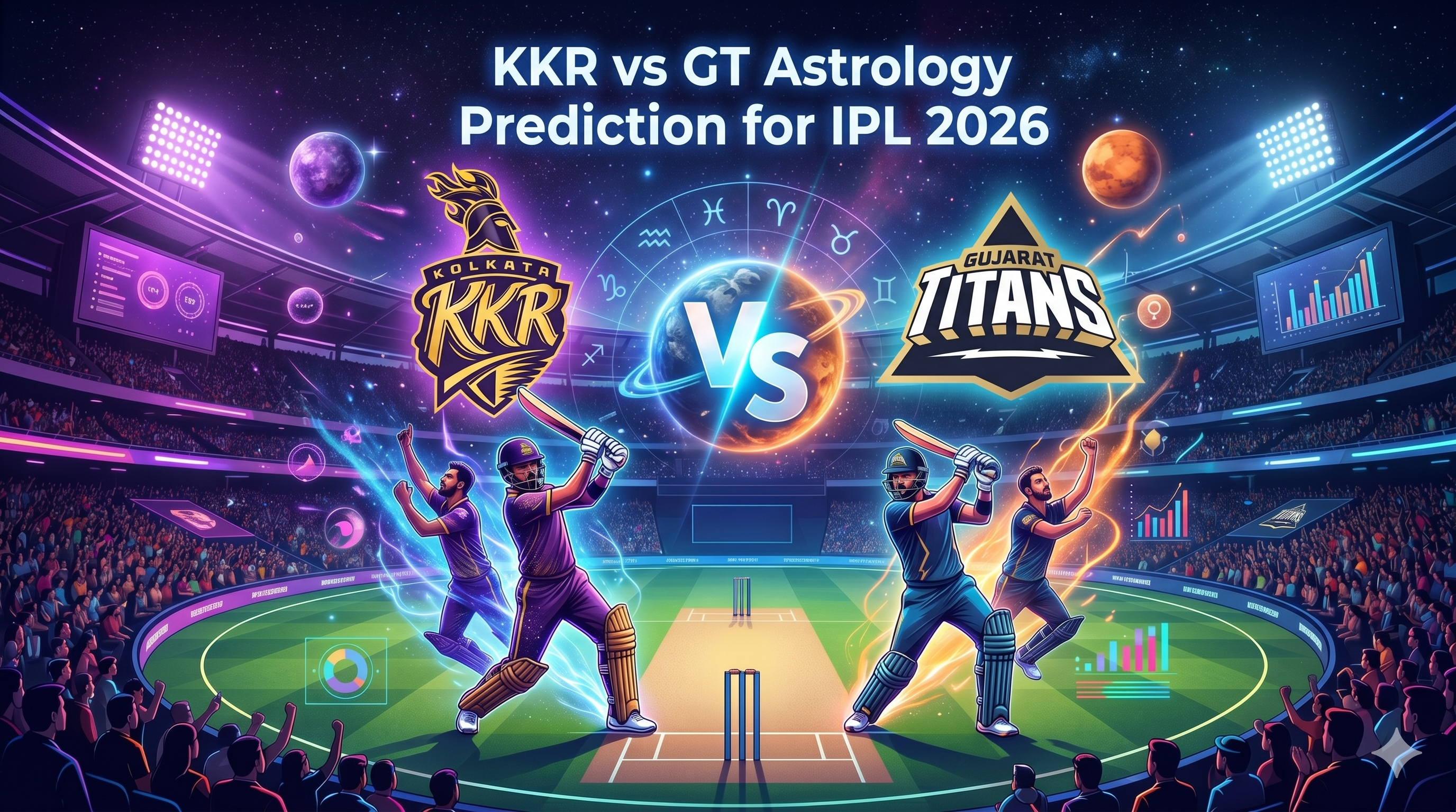 IPL 2026 Match Astrology Prediction KKR vs GT