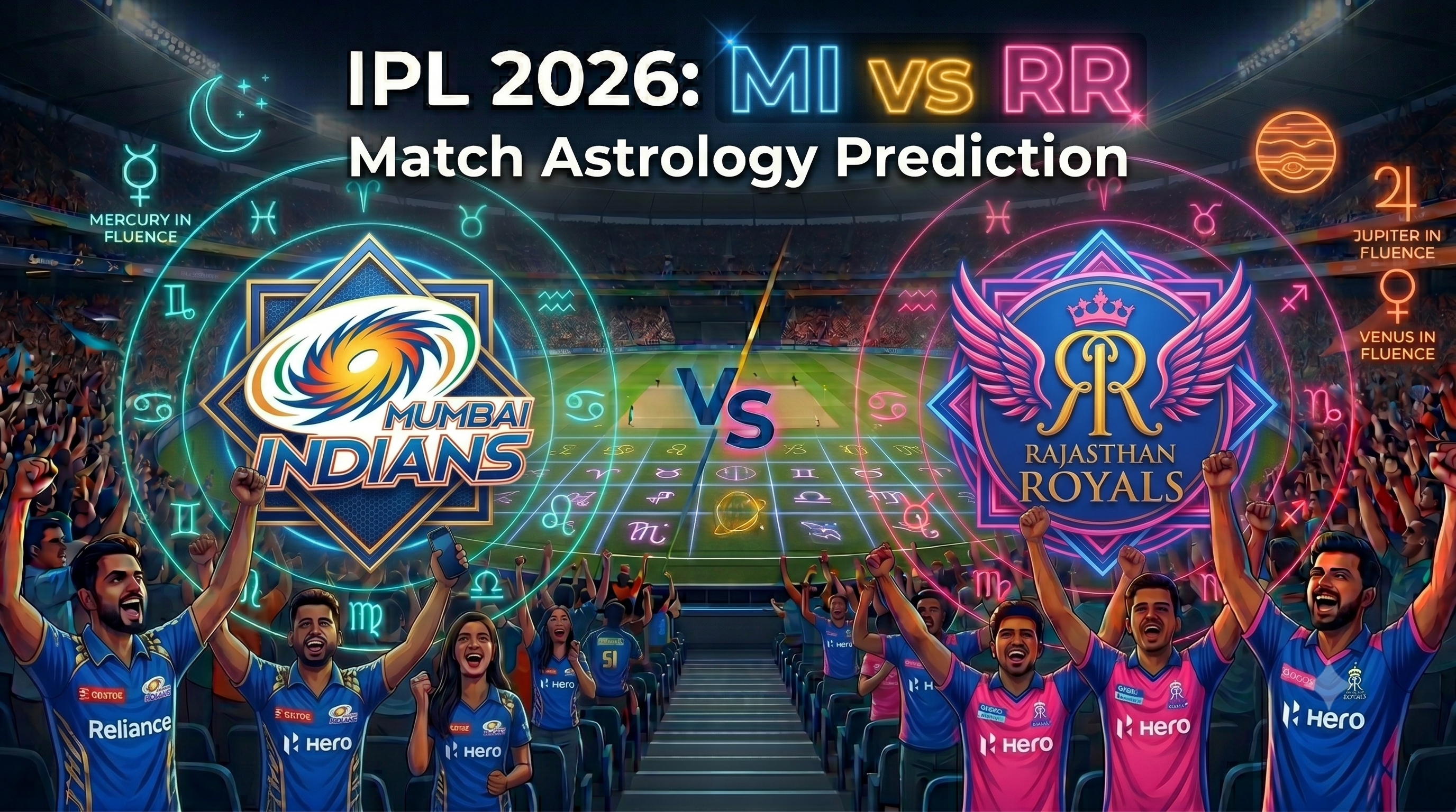 IPL 2026 Match Astrology Prediction MI vs RR