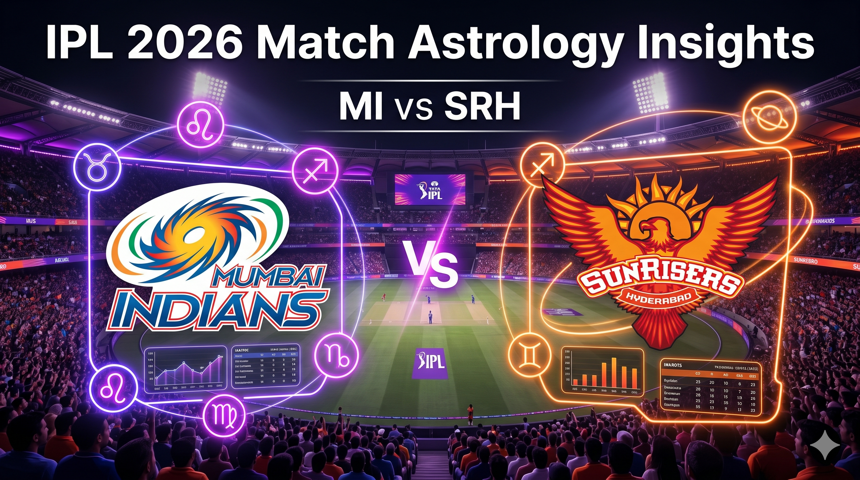 IPL 2026 Match Astrology Prediction MI vs SRH