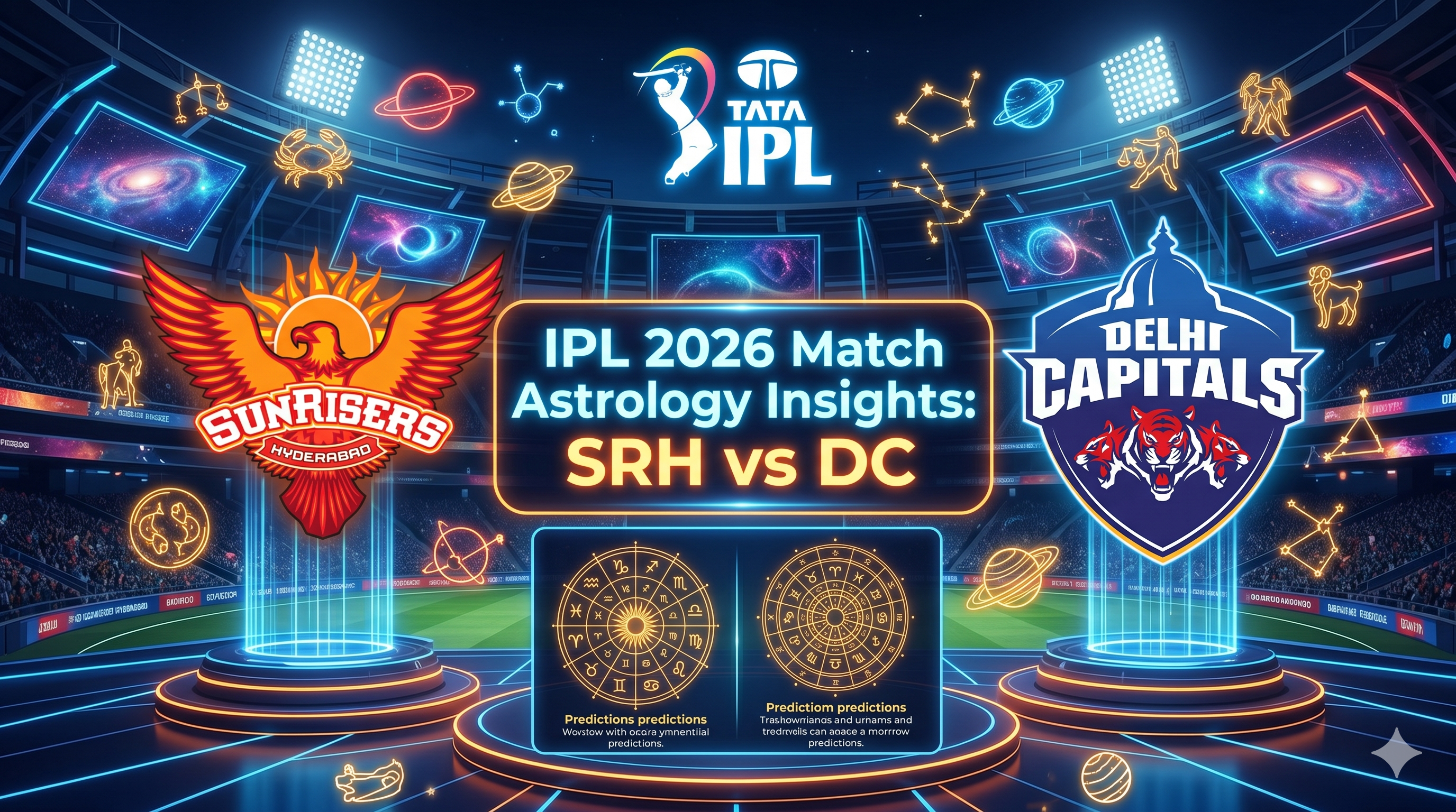 IPL 2026 Match Astrology Prediction SRH vs DC