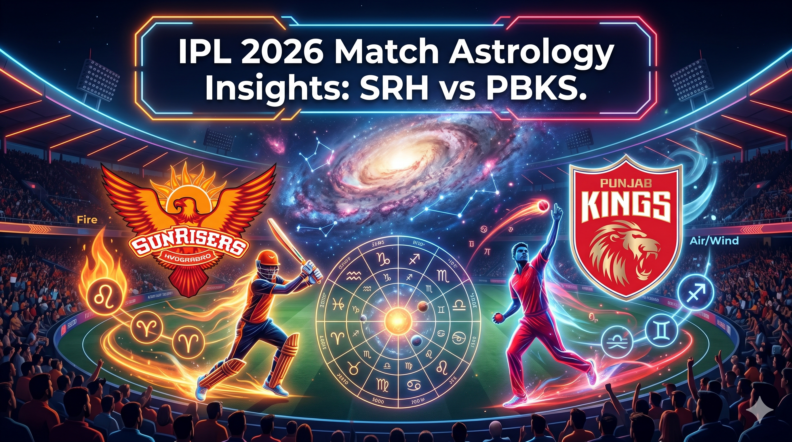 IPL 2026 Match Astrology Prediction SRH vs PBKS
