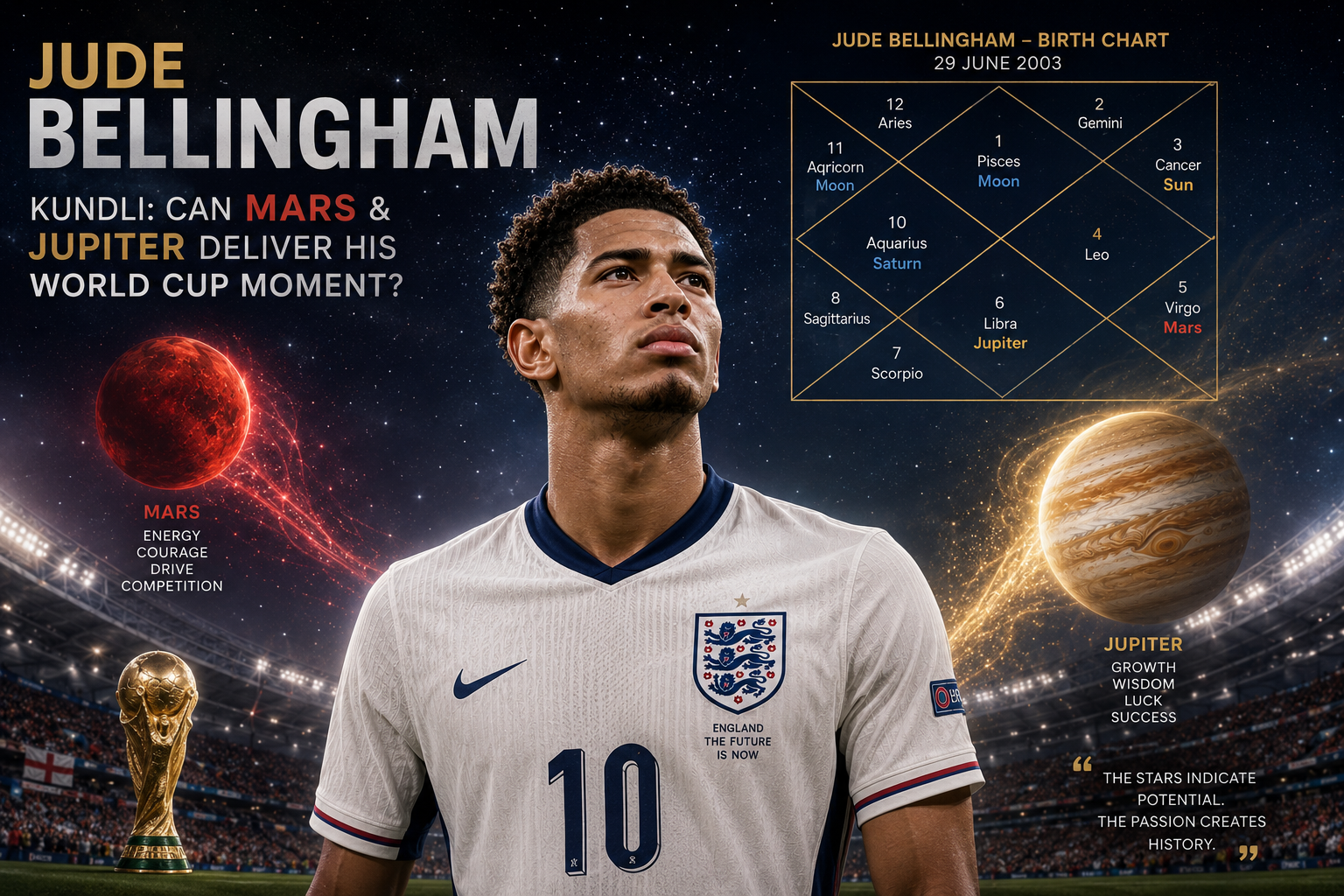 Jude Bellingham Kundli & FIFA Prediction