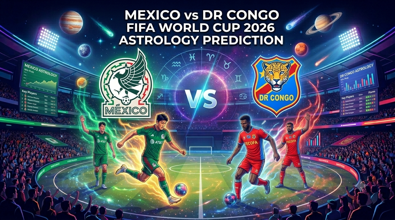 Mexico vs DR Congo FIFA 2026 Astrology Prediction