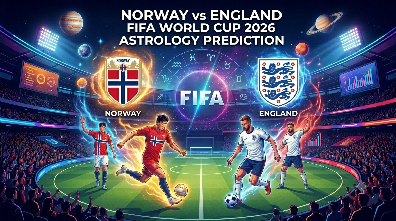Norway vs England FIFA 2026 Astrology Prediction