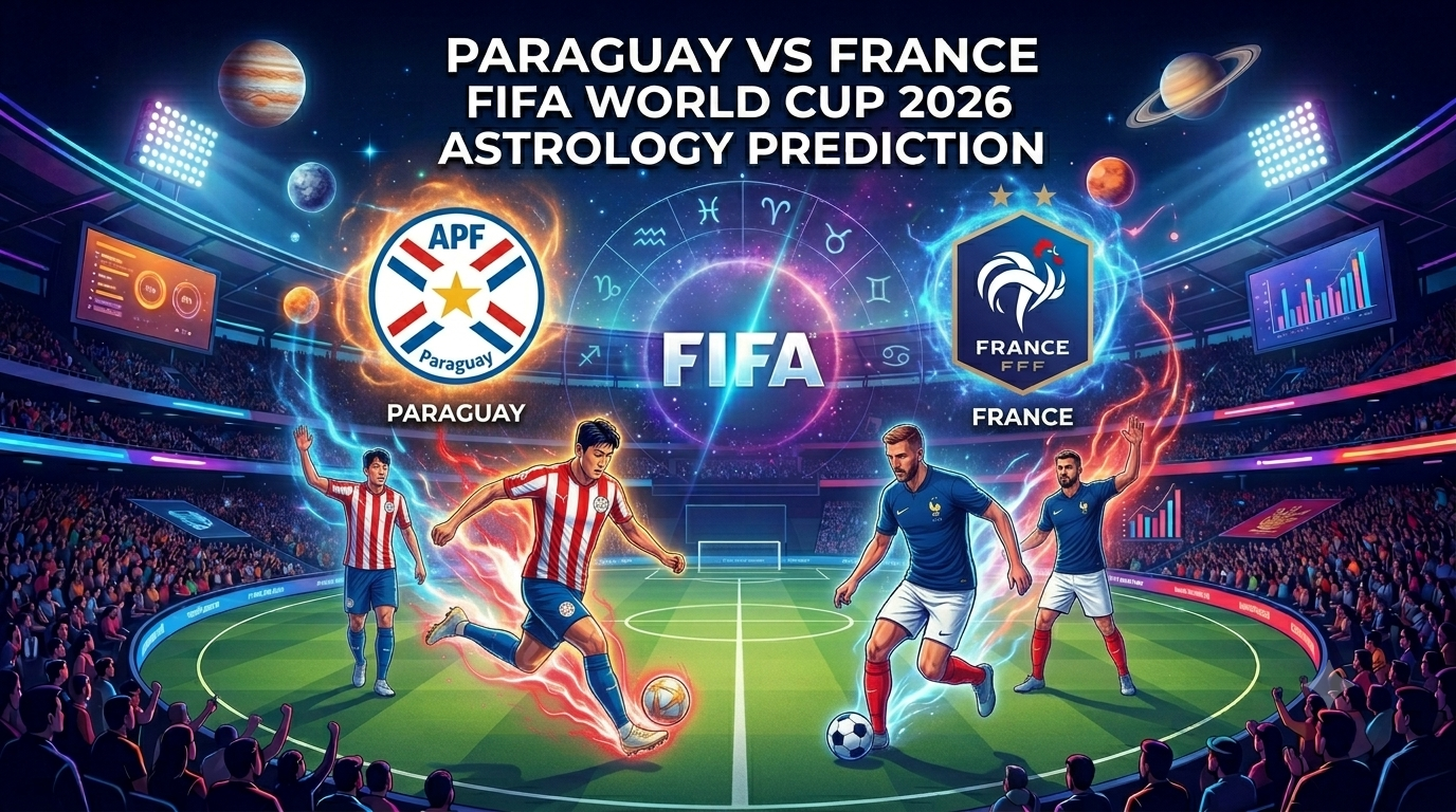 Paraguay vs France FIFA 2026 Astrology Prediction