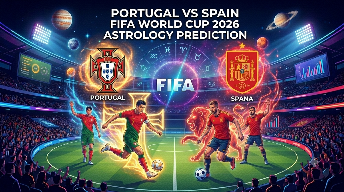 Portugal vs Spain FIFA 2026 Astrology Prediction