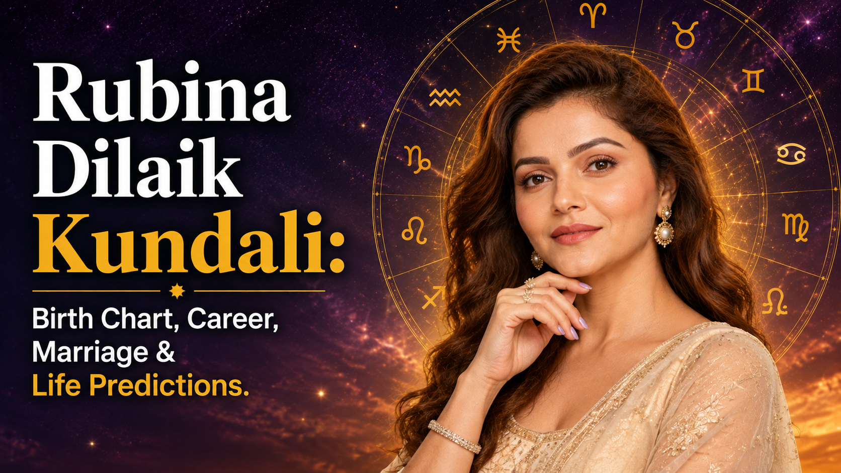Rubina Dilaik Kundali