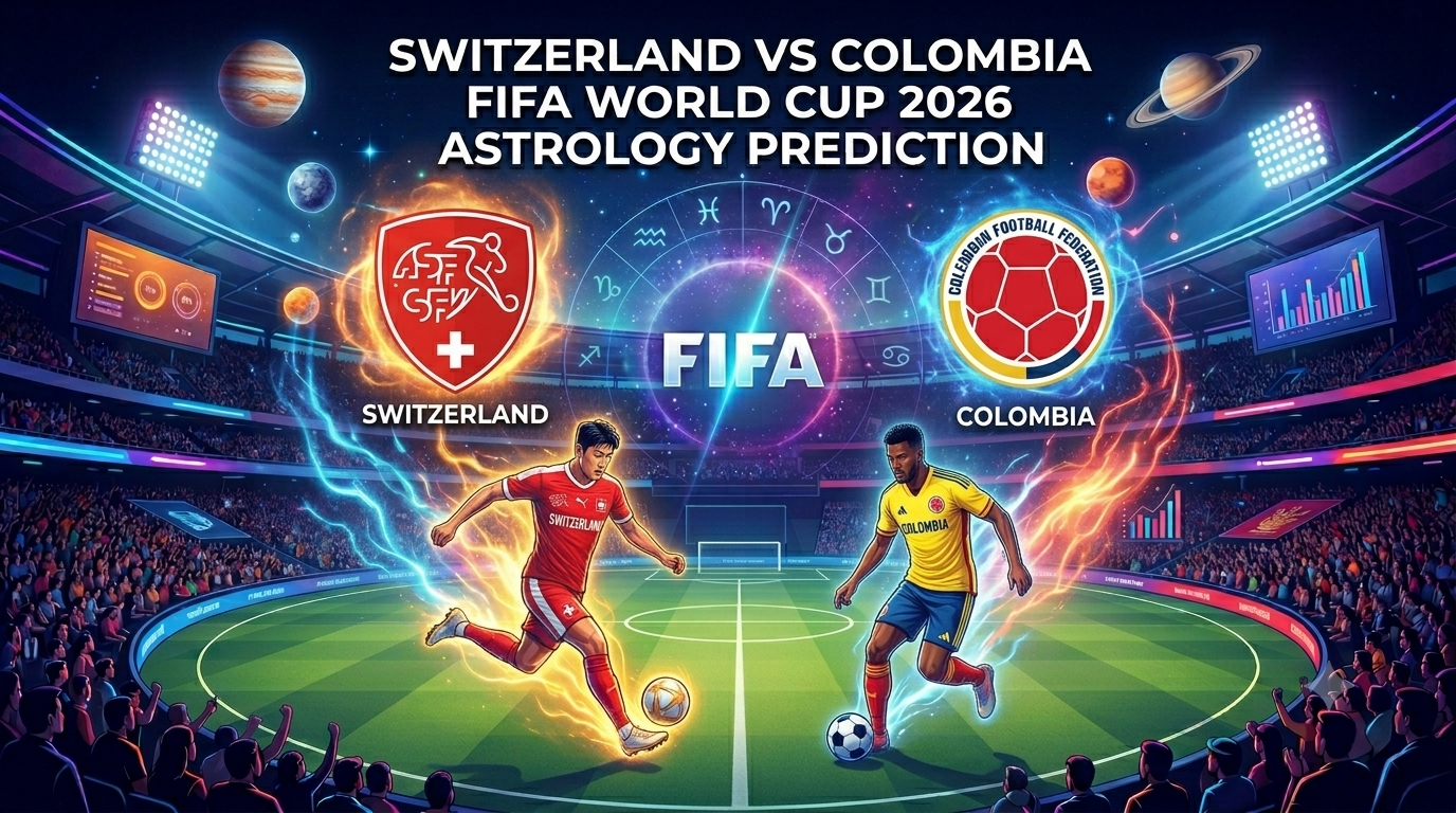 Switzerland vs Colombia FIFA World Cup 2026 Astrology Prediction