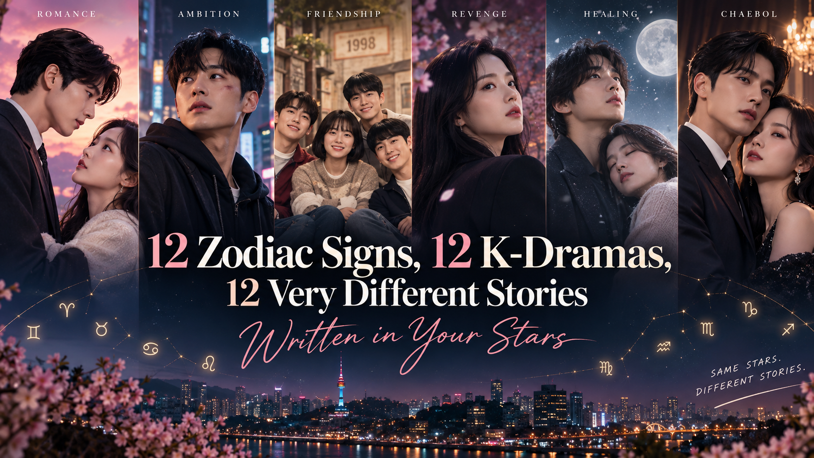 12 Zodiac Signs & Their K-Dramas